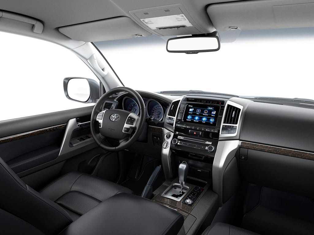 Toyota Land Cruiser Prado interior detail