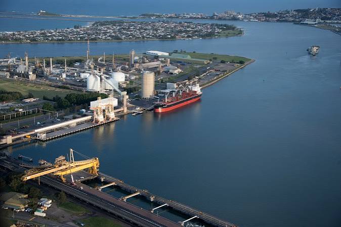 Port of Newcastle, Australia